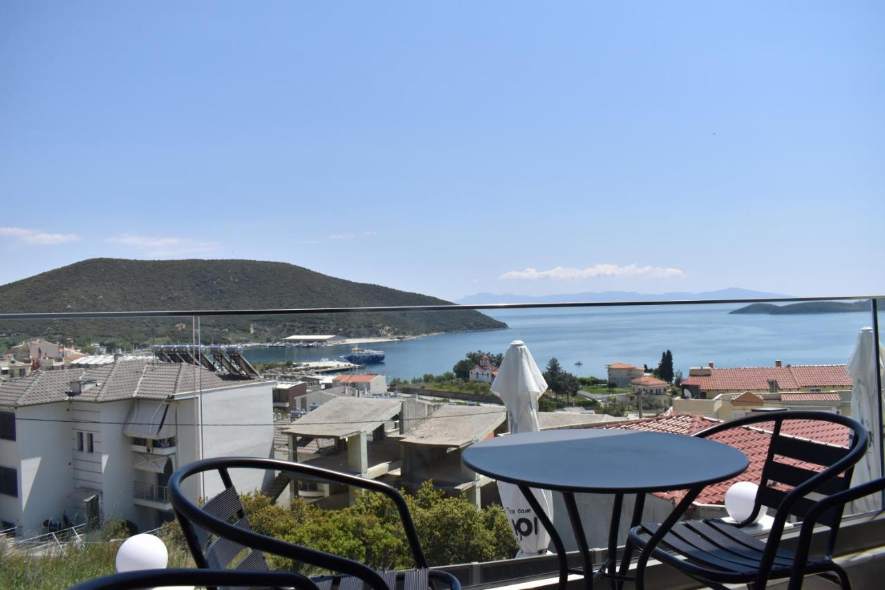 Relaxo Maisonette Rhodi Néa Péramos Exteriér fotografie